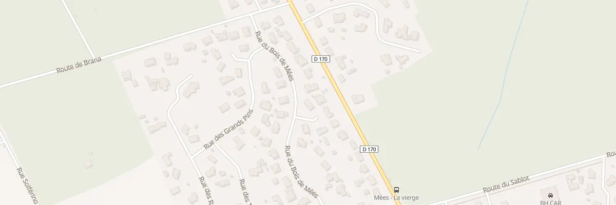 Plan du 236 Rue du Bois de Mées à Mées