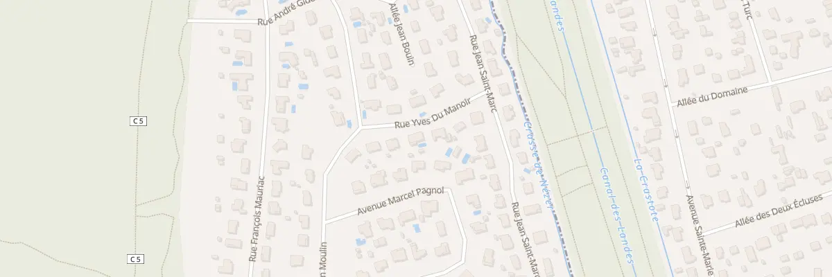 Plan du 6 Rue Yves du Manoir à La Teste-de-Buch
