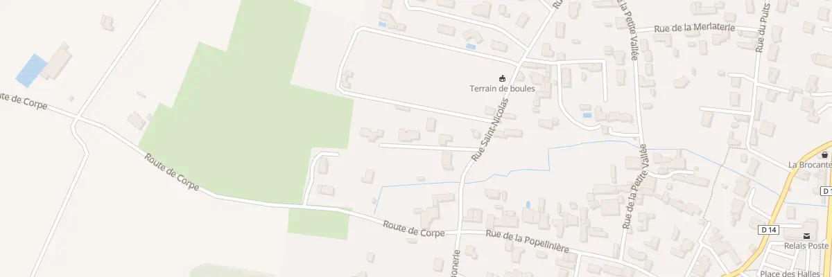 Plan du 10B Rue saint-nicolas à Sainte-Gemme-la-Plaine