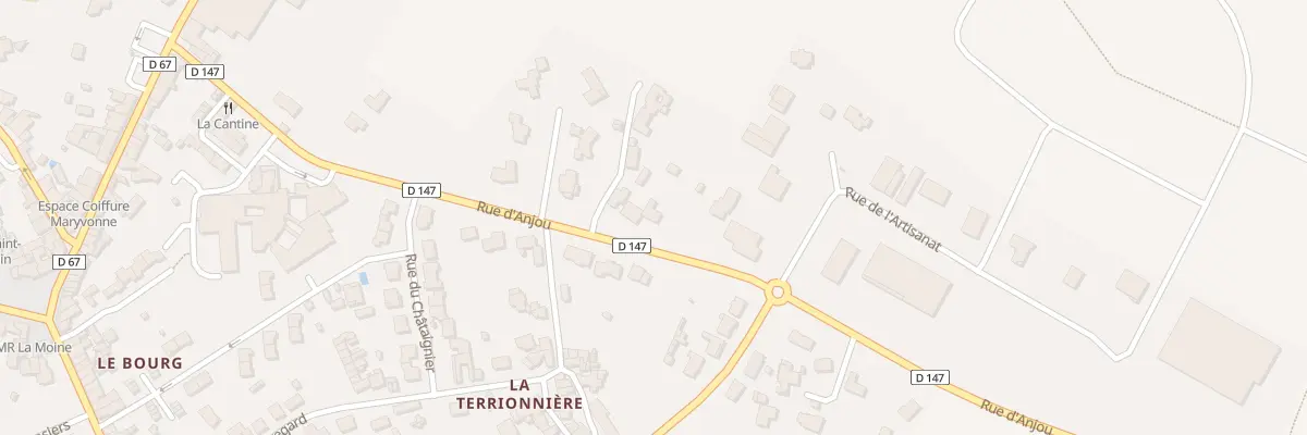Plan du 19 Rue d’Anjou (Germain Moine) à Sèvremoine