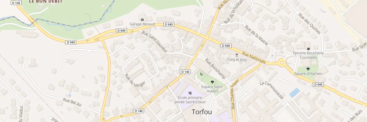 Plan du 16 Rue des Trois Provinces (Trfou à Sèvremoine