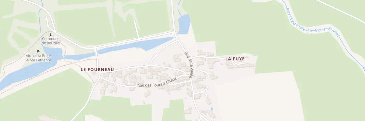 Plan du 8 Rue des Jardins (Bouzille) à Orée d’Anjou