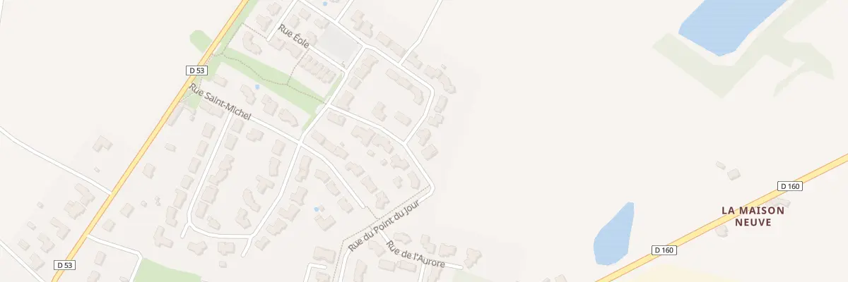 Plan du 4 Rue du Fief à Vendrennes