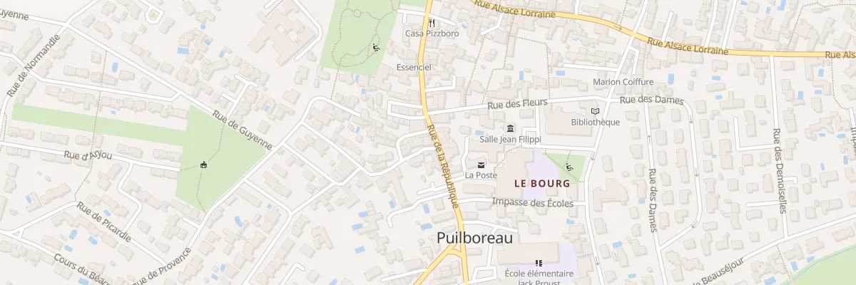 Plan du 2 Rue de Provence à Puilboreau