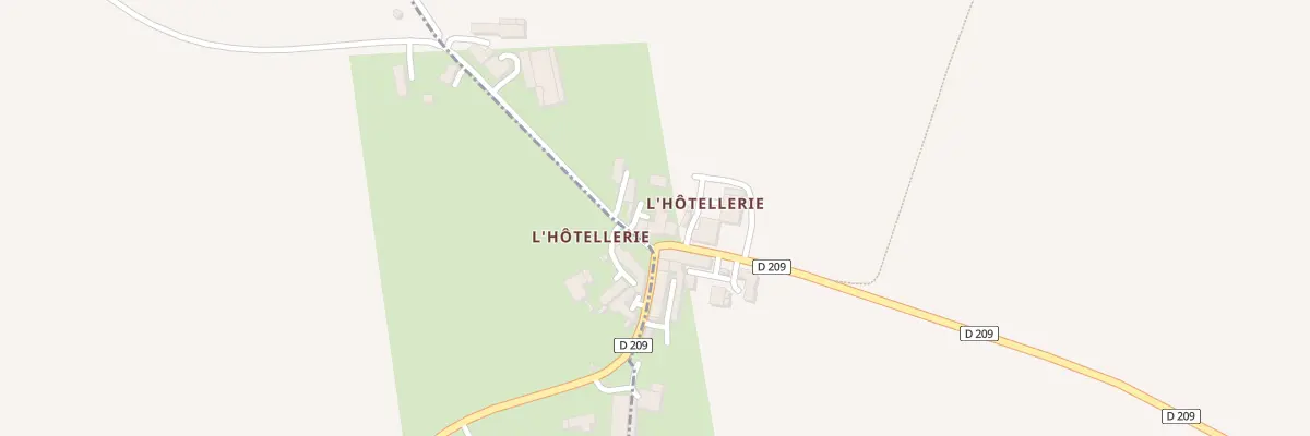 Plan du 14 L’Hotellerie à Princé
