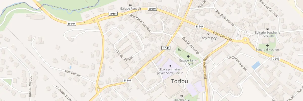 Plan du 36 Rue des Trois Provinces (Trfou à Sèvremoine