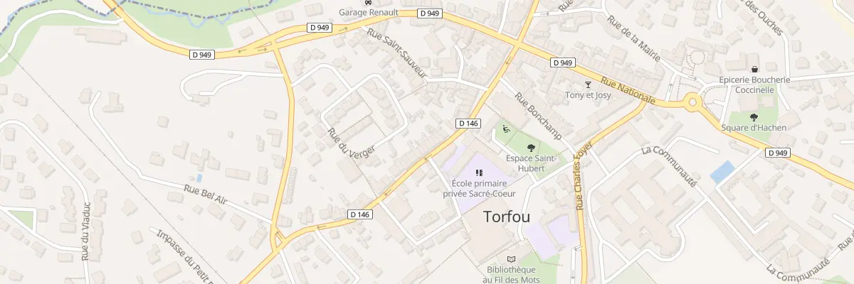 Plan du 40 Rue des Trois Provinces (Trfou à Sèvremoine