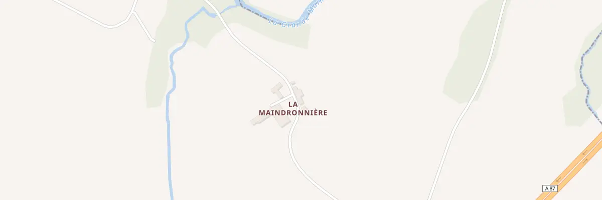 Plan du 1 La Maindronnière à Saint-Fulgent