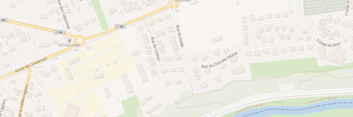 Plan du 25 Rue du Coteau à Agneaux
