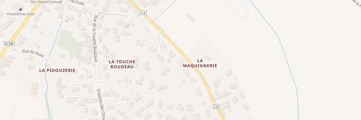 Plan du 18 Rue du Stade à Vendrennes