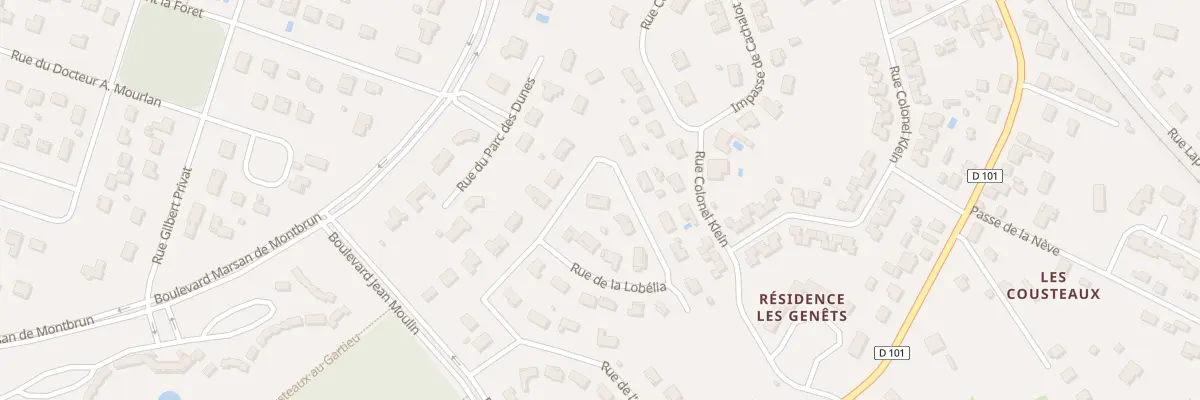 Plan du 12 Rue du Ltd de Vaisseau d’Orves à Soulac-sur-Mer