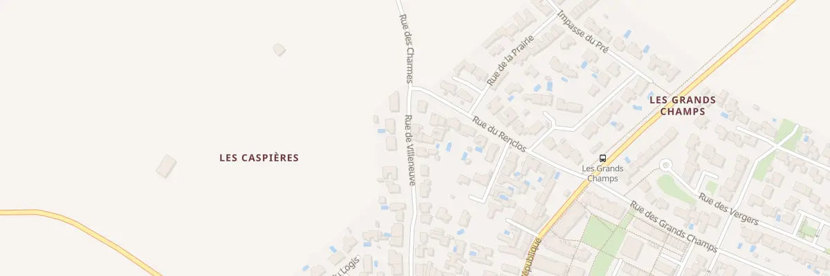 Plan du 18 Rue Villeneuve à Puilboreau