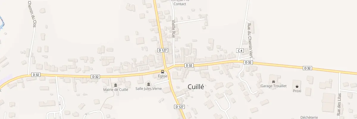 Plan du 7 Rue du Maine à Cuillé