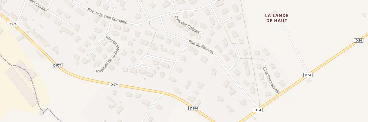 Plan du 3 Rue des Charmilles à La Meauffe