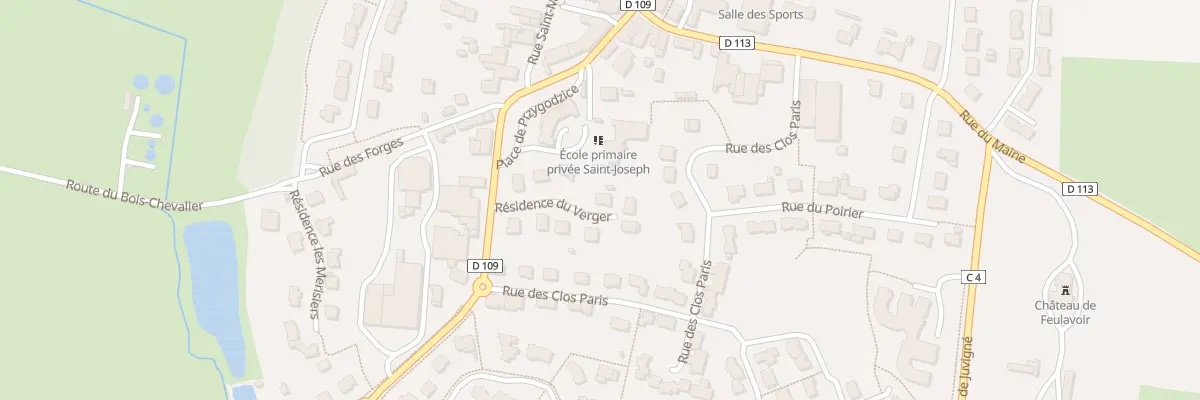 Plan du 7 Res du Verger à Luitré-Dompierre
