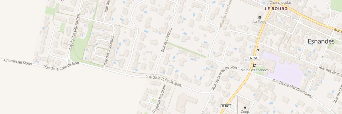 Plan du 7 Rue des Frênes à Esnandes