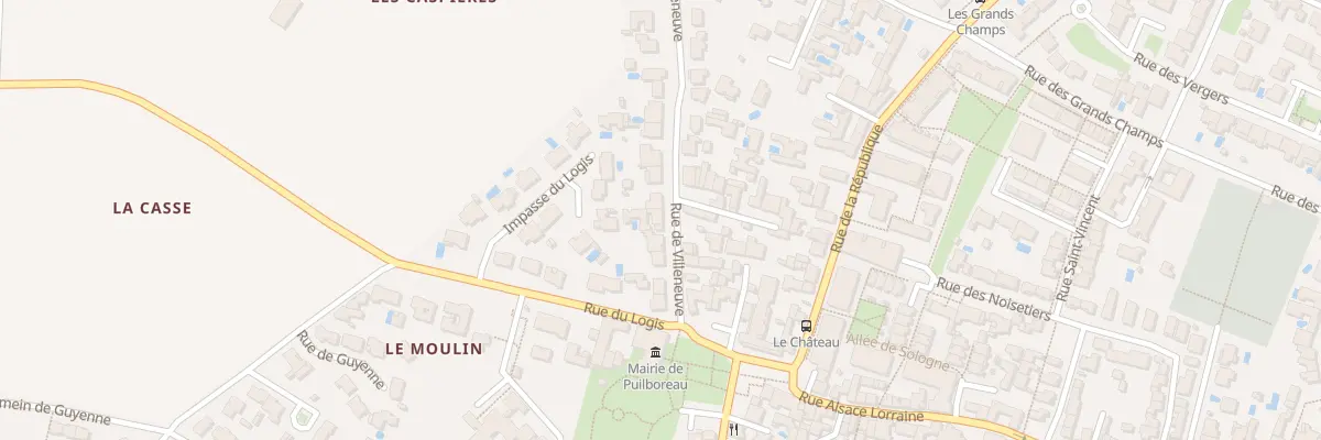 Plan du 9 Rue Villeneuve à Puilboreau