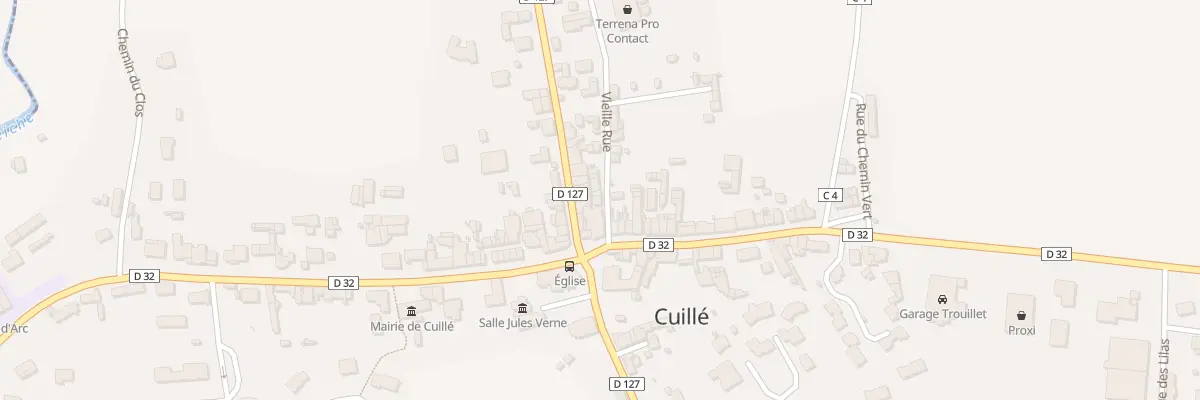 Plan du 3 Rue Vieille Rue à Cuillé