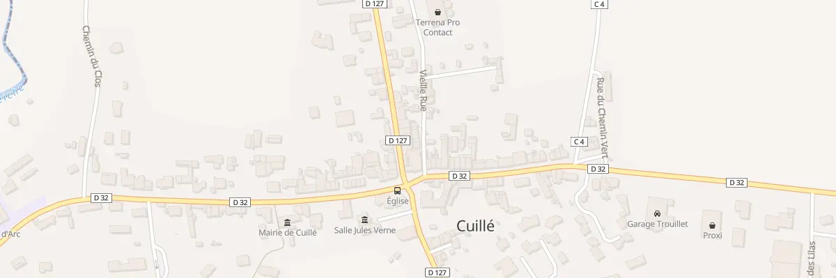 Plan du 5 Rue Vieille Rue à Cuillé