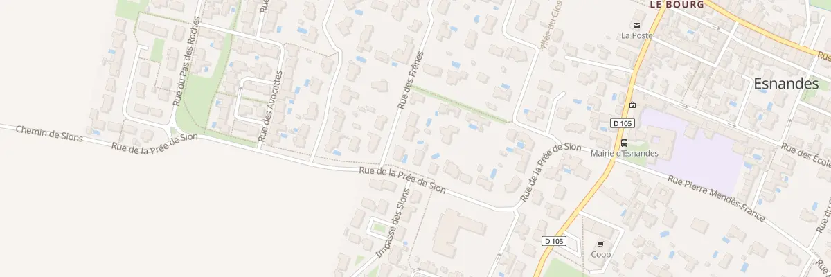 Plan du 5 Rue des Frênes à Esnandes