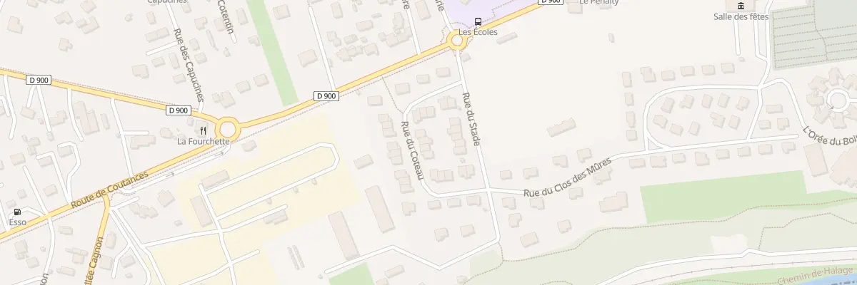 Plan du 13 Rue du Coteau à Agneaux
