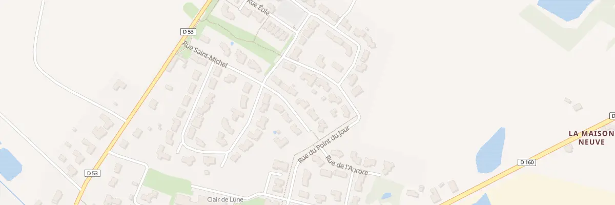 Plan du 15 Rue St Michel à Vendrennes