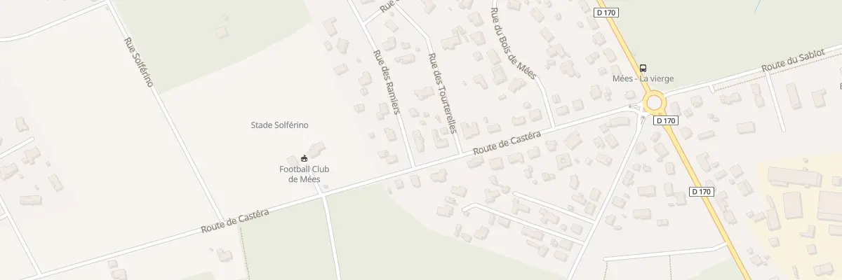 Plan du 30 Rue des Ramiers à Mées