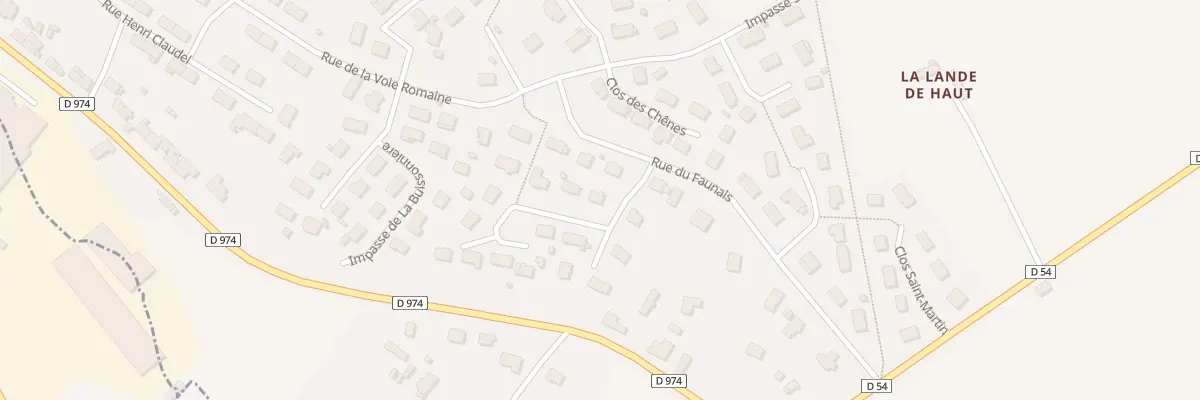 Plan du 4 Rue des Charmilles à La Meauffe