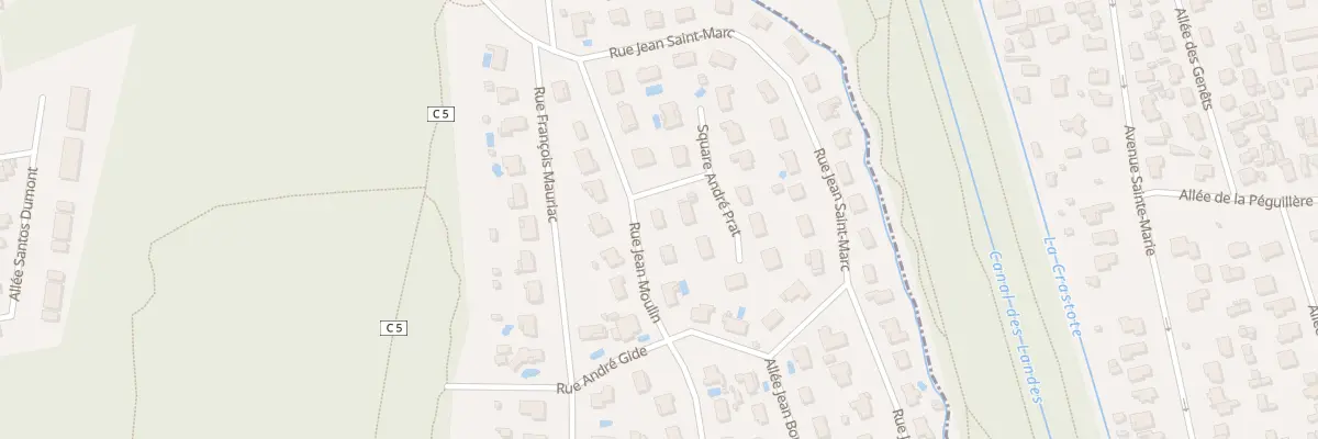 Plan du 7 Rue Jean Moulin à La Teste-de-Buch