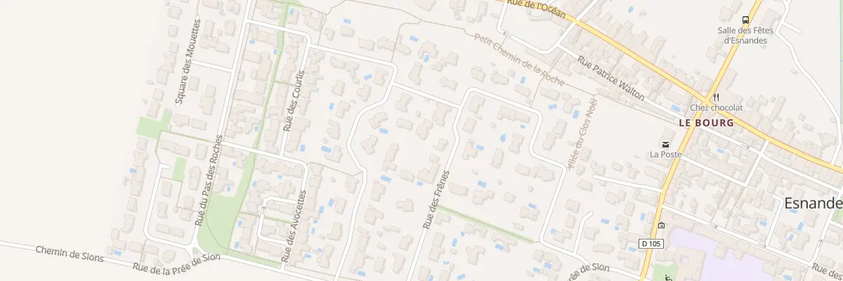 Plan du 18 Rue des Frênes à Esnandes