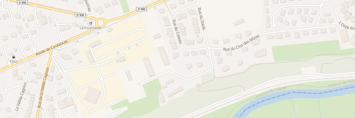 Plan du 28 Rue du Coteau à Agneaux