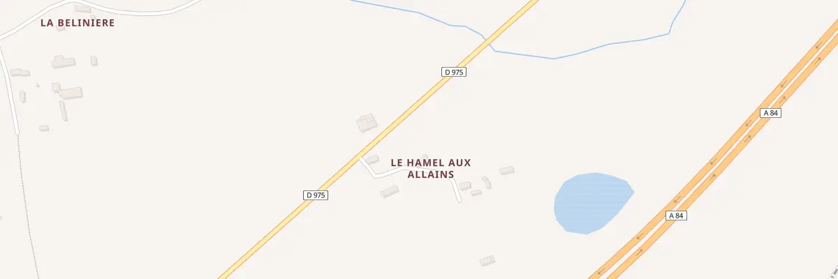 Plan du 5038 Hamel aux Allains à Margueray