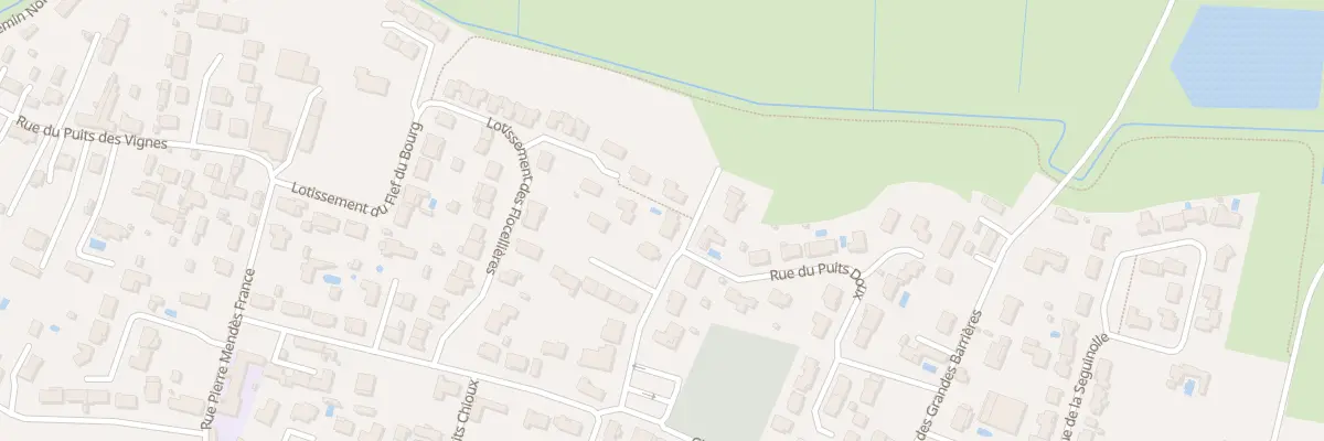 Plan du 1 Imp de la Ceinture à Champagné-les-Marais