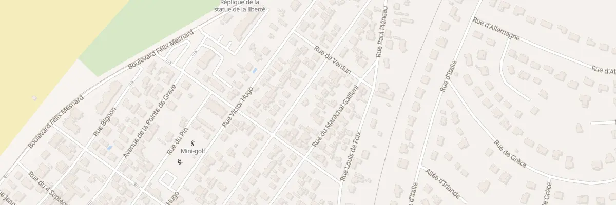 Plan du 47 Rue de l’Hôtel de Ville à Soulac-sur-Mer