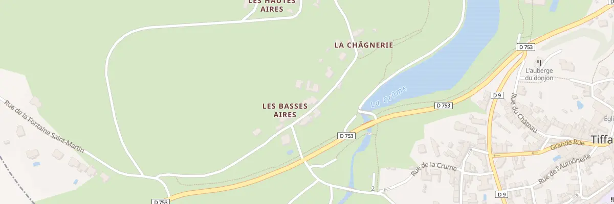 Plan du 11 Les Basses Aires à Tiffauges