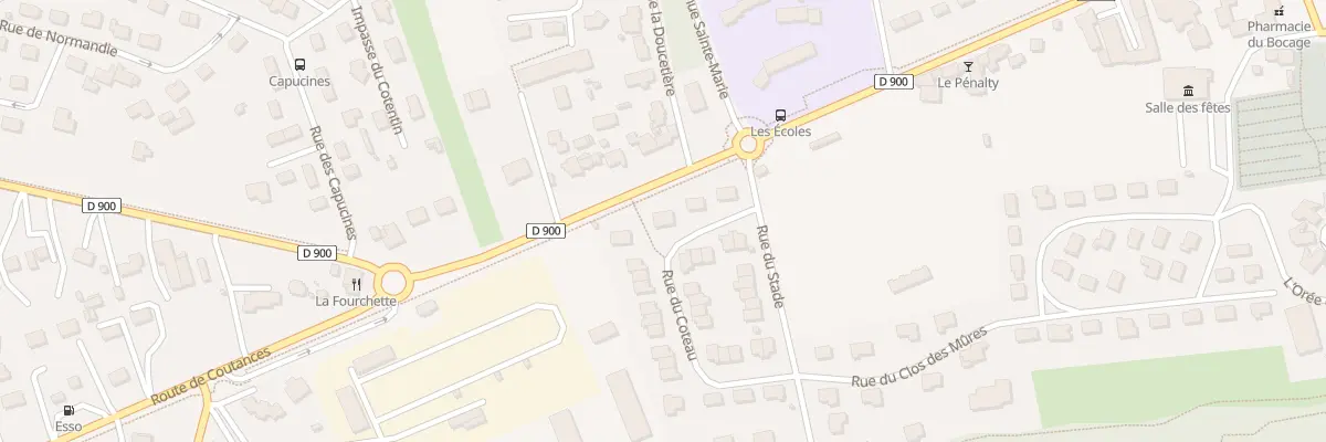 Plan du 6 Rue du Coteau à Agneaux