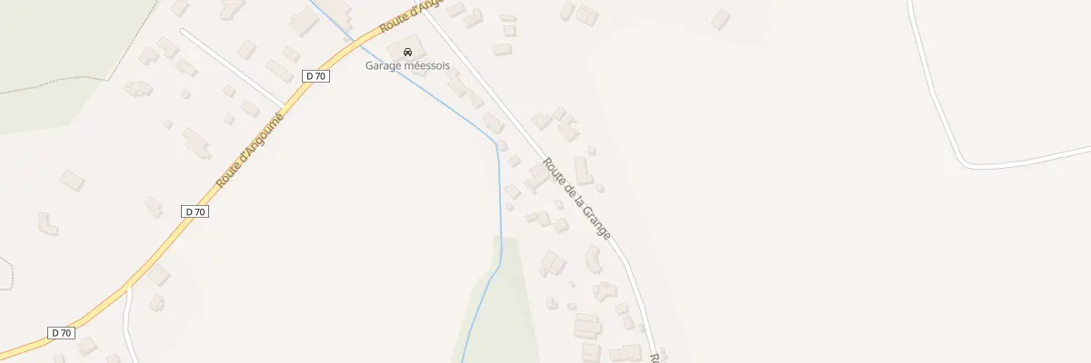 Plan du 194 Rte de la Grange à Mées