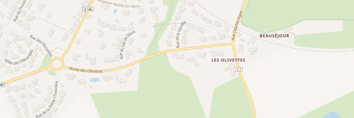 Plan du 3 Sq d’Anjou (Torfou) à Sèvremoine