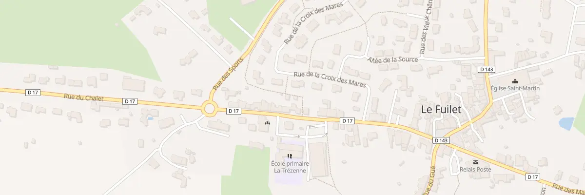Plan du 20B Rue de la Mairie (Le Fuilet) à Sèvremoine