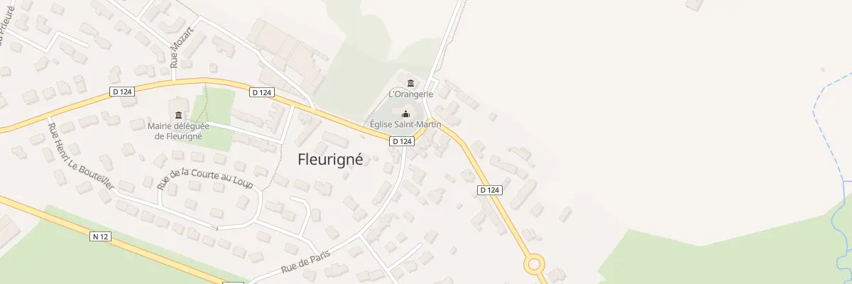 Plan du 3 Av de Bretagne à La Chapelle-Fleurigné