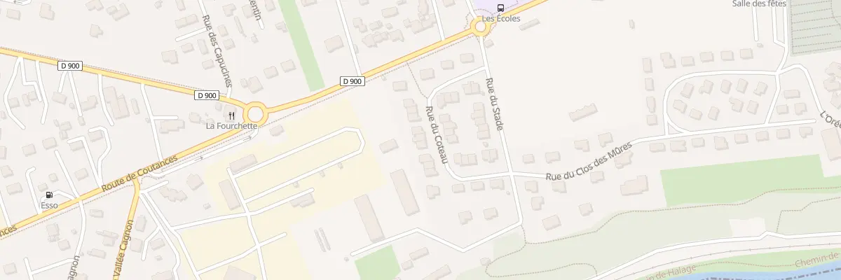 Plan du 18 Rue du Coteau à Agneaux