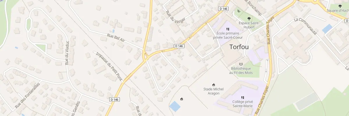 Plan du 1 Rue de la Bretesche (Torfou ) à Sèvremoine