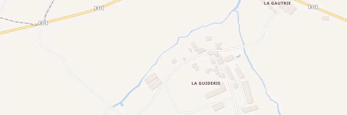 Plan du 10 La Guiderie à Mesnard-la-Barotière