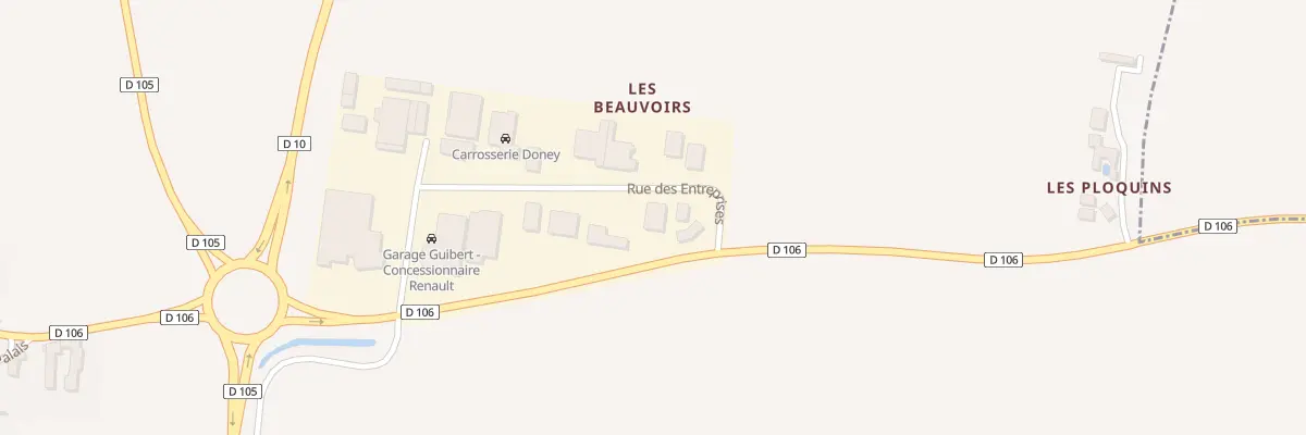 Plan du 14 Rue des Entreprises à Marsilly