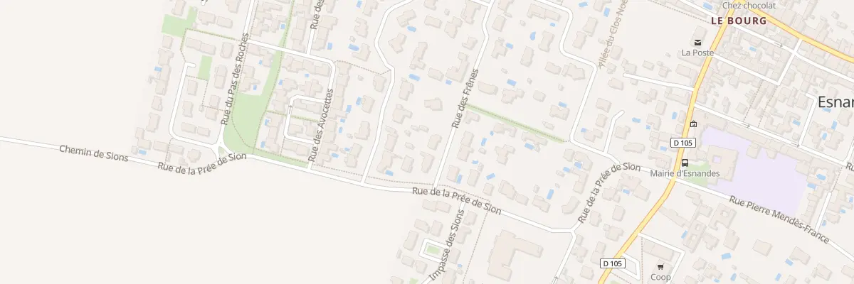Plan du 6 Rue des Frênes à Esnandes