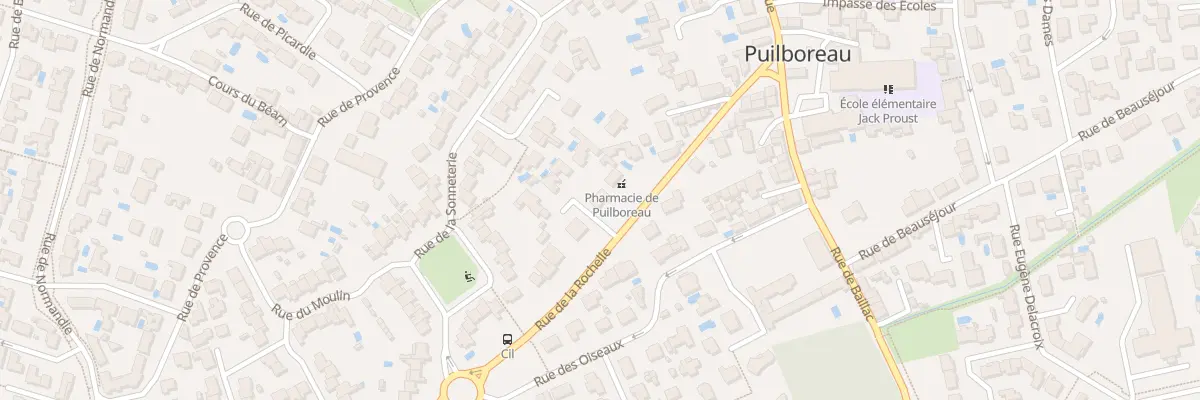 Plan du 20 Rue de la Rochelle à Puilboreau
