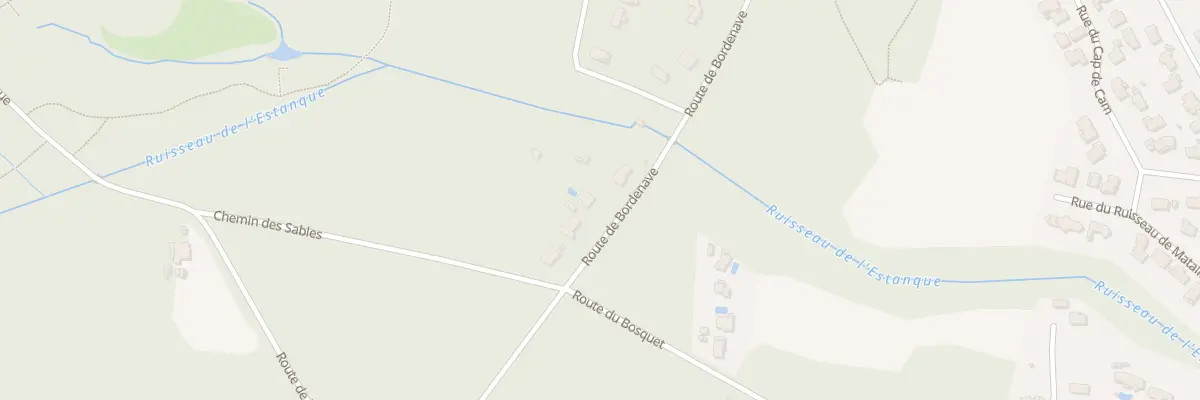 Plan du 706 Rte de Bordenave à Mées