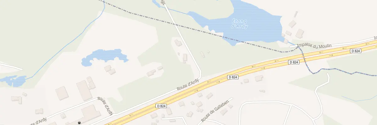 Plan du 815 Rte d’Ardy à Mées