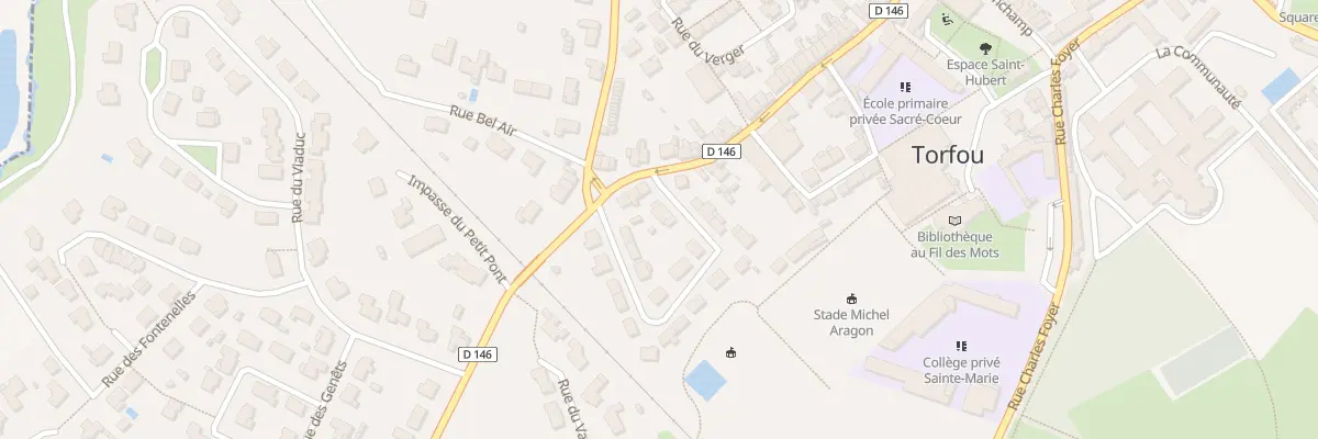 Plan du 2 Rue de la Bretesche (Torfou ) à Sèvremoine