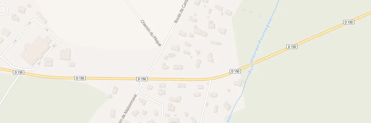 Plan du 1133 Rte de Cluquelardit à Herm